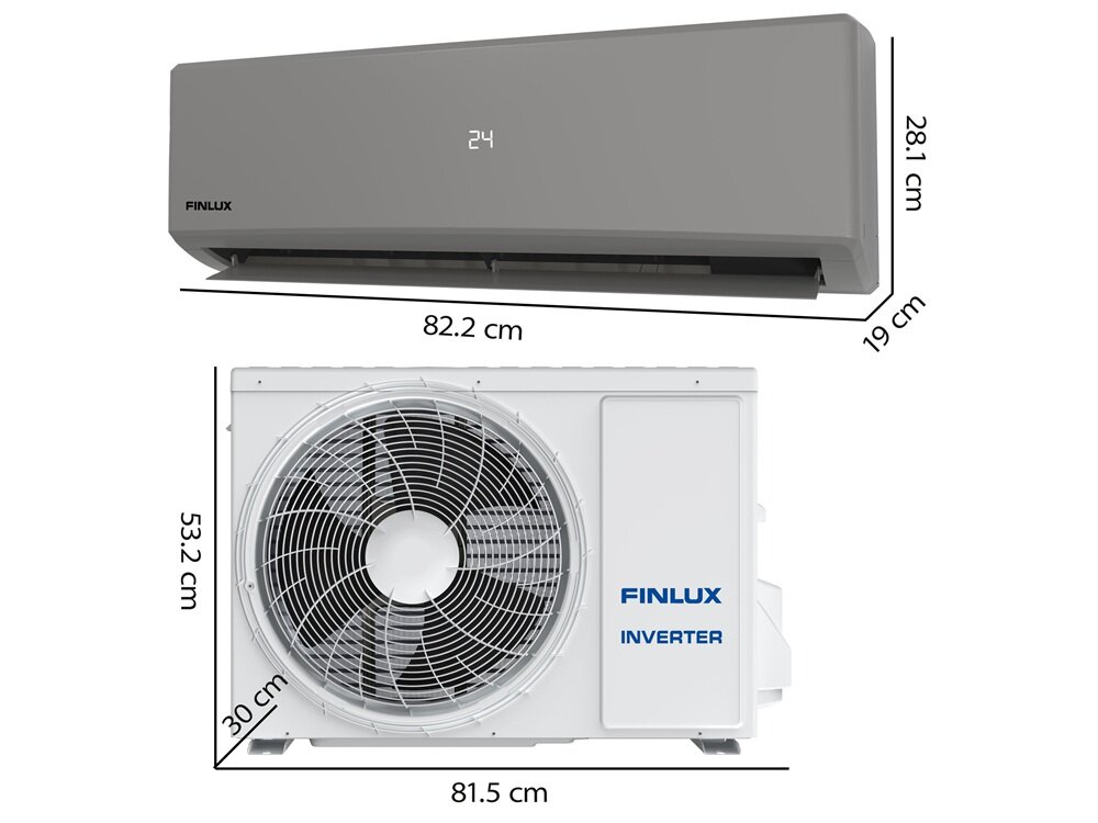 Klimatyzator Split, Pompa ciepła powietrze - powietrze FINLUX FN-AC1S12GR