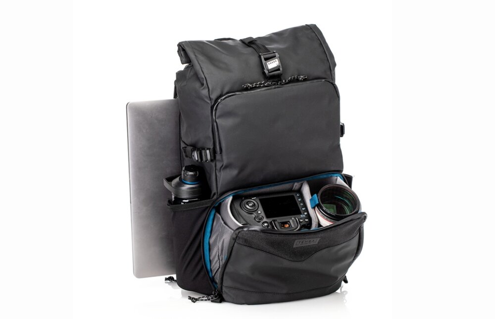 Plecak TENBA DNA 16 DSLR Backpack miejski segmentowy trudne warunki kieszeń statyw butelka woda komfort noszenia pojemność