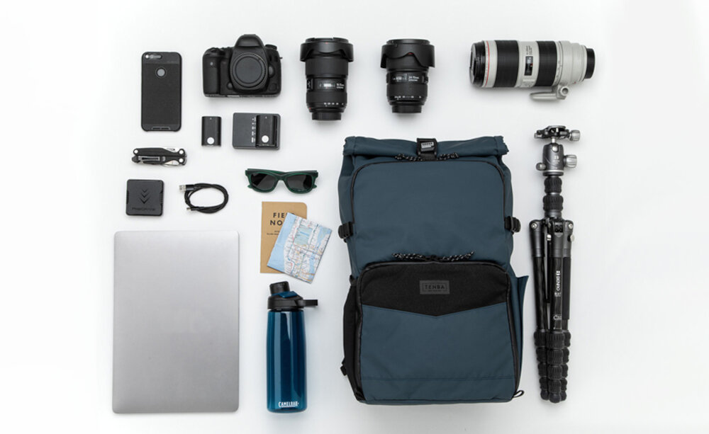Plecak TENBA DNA 16 DSLR Backpack miejski segmentowy trudne warunki kieszeń statyw butelka woda komfort noszenia pojemność