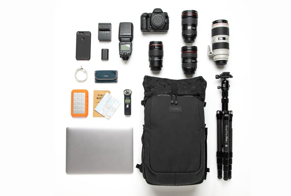 Plecak TENBA Fulton V2 16L miejski segmentowy trudne warunki kieszeń statyw butelka woda komfort noszenia pojemność