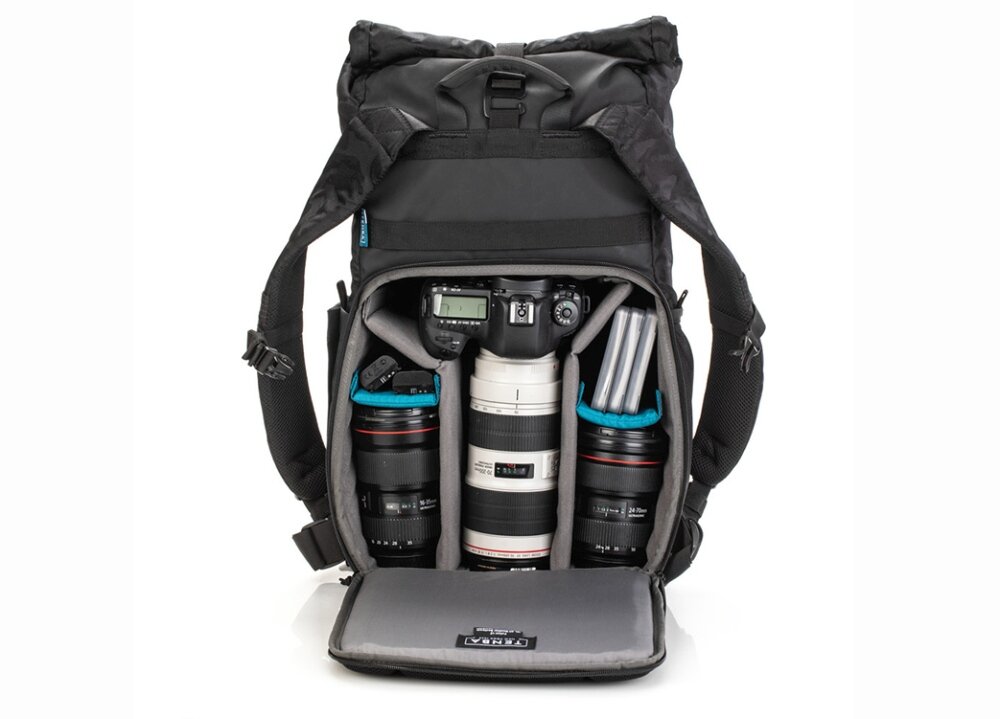 Plecak TENBA Fulton V2 16L miejski segmentowy trudne warunki kieszeń statyw butelka woda komfort noszenia pojemność