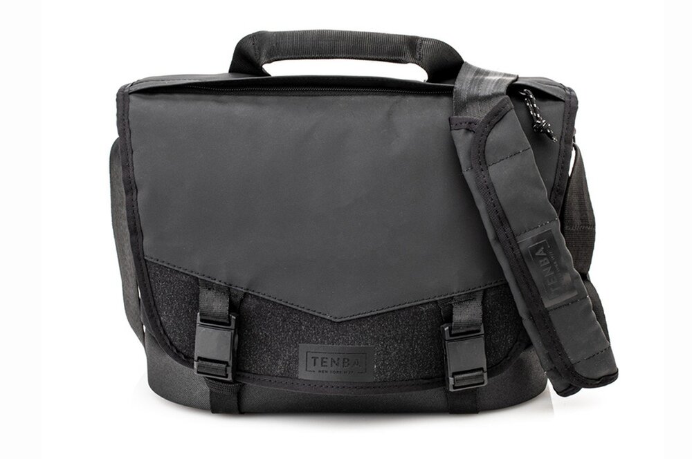 Torba TENBA Messenger DNA 9 Slim miejski segmentowy trudne warunki kieszeń statyw butelka woda komfort noszenia pojemność