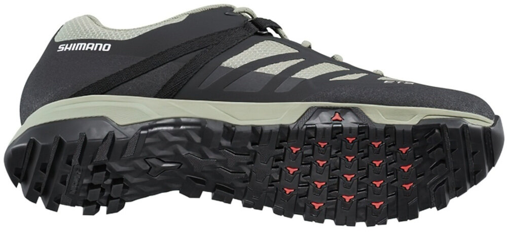 Buty rowerowe SHIMANO SH-ET500 Czarno-miętowy rozmiar 38 stylowy design kolor bezowy klasyczny neutralny kolor starannie zaprojektowane maksymalny komfort dopasowuja sie do stopy minimalizujac dyskomfort zapobiegajac otarciom