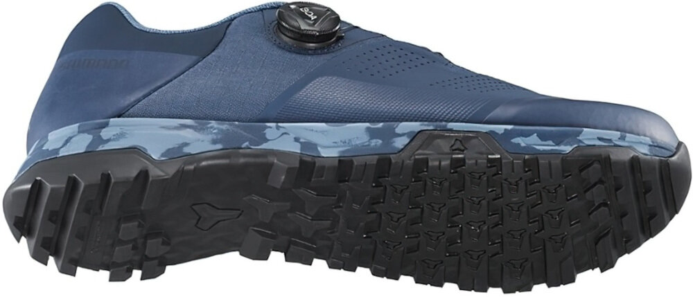 Buty rowerowe SHIMANO SH-ET700 Czarny rozmiar 45 wszechstronne nylonowa podeszwa wewnetrzna wzmocniona wloknem szklanym wysciolka z pianki EVA cholewka indeks sztywnosci 4 wzmocniony czubek