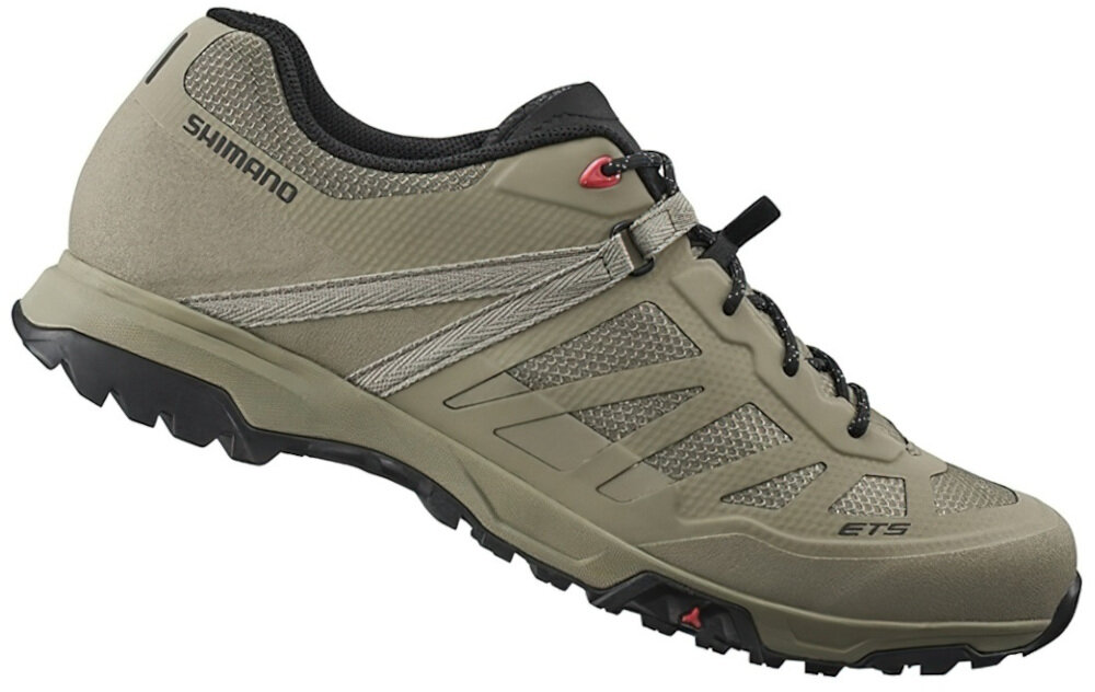 Buty rowerowe SHIMANO SH-ET500 Niebieski rozmiar 36 do jazdy na rowerze d chodzenia nylonowa podeszwa wewetrzna wzmocniona wloknem szklaym wyciolka z pianki EVA cholewka o indeksie sztynosci 4 odpowiednia elastycznosc bez utraty stabilnosci wzmocniony czubek