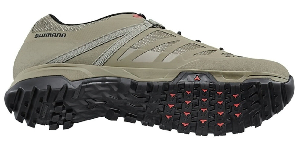 Buty rowerowe SHIMANO SH-ET500 Beżowy rozmiar 48 stylowy design kolor bezowy klasyczny neutralny kolor starannie zaprojektowane maksymalny komfort dopasowuja sie do stopy minimalizujac dyskomfort zapobiegajac otarciom