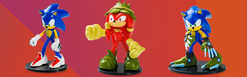 Zestaw figurek SONIC PRIME 8 różnych figurek