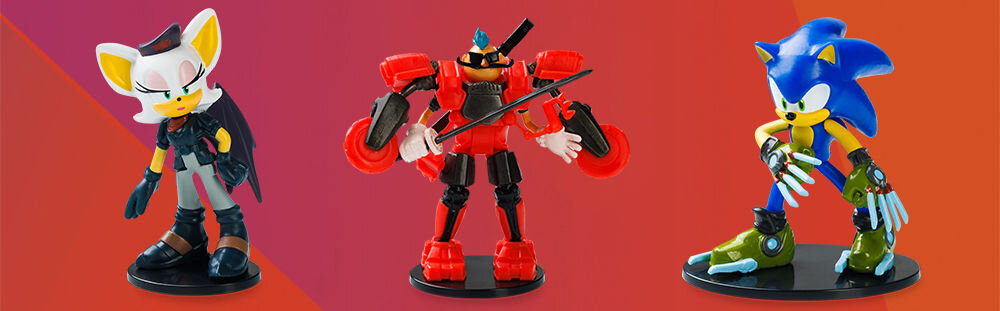 Zestaw figurek SONIC PRIME zabawa dekoracja