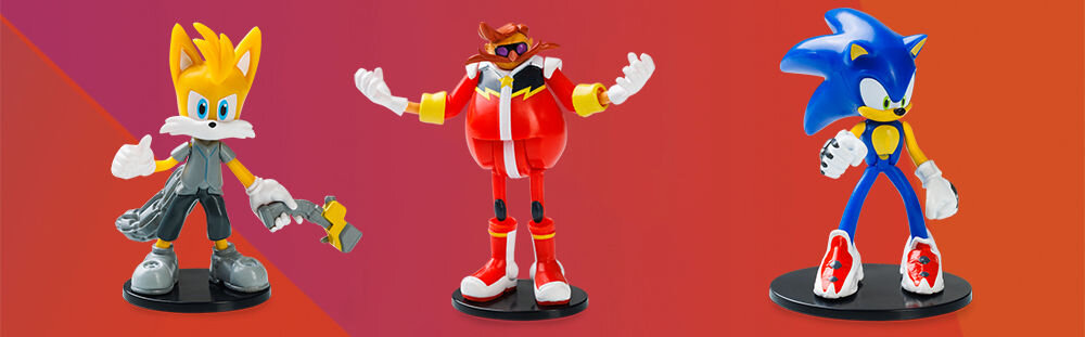 Zestaw figurek SONIC PRIME postaci