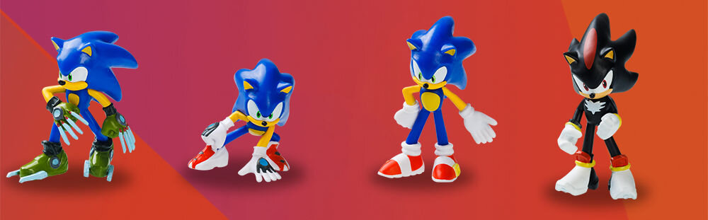 Zestaw figurek SONIC PRIME odłamkowersum losowe figurki