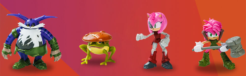 Zestaw figurek SONIC PRIME postaci