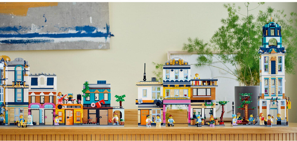 KLOCKI LEGO CREATOR GŁÓWNA ULICA 31141 nudynki hotel hala ulica