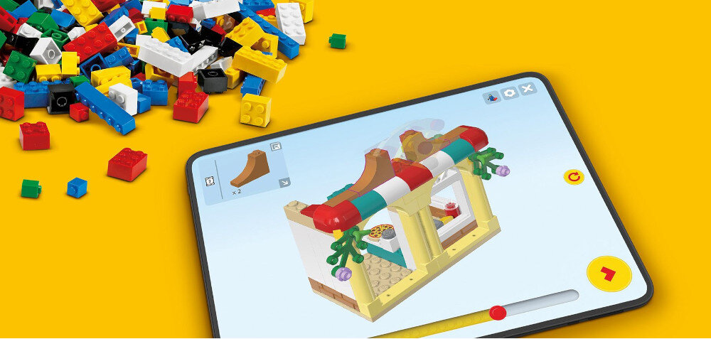 KLOCKI LEGO CREATOR GŁÓWNA ULICA 31141 aplikacja LEGO Builder