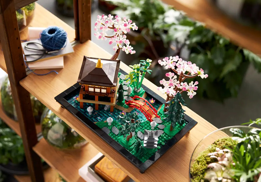 LEGO 10315 ICONS Zaciszny ogród zabawa edukacja rozwój wyposażenie kreatywność
