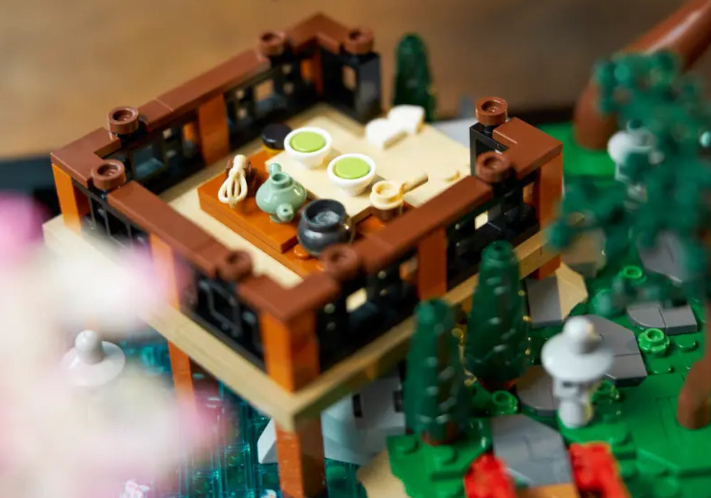 LEGO 10315 ICONS Zaciszny ogród zabawa edukacja rozwój wyposażenie kreatywność