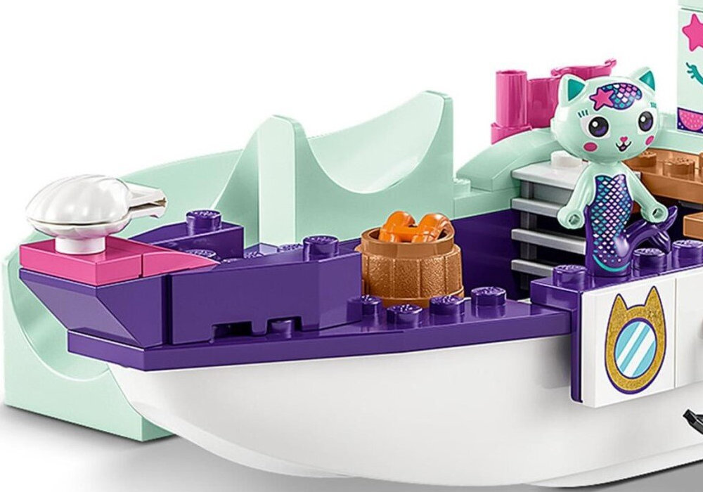LEGO 10786 Gabby's Dollhouse Statek i spa Gabi i Syrenkotki zabawa edukacja rozwój wyposażenie kreatywność