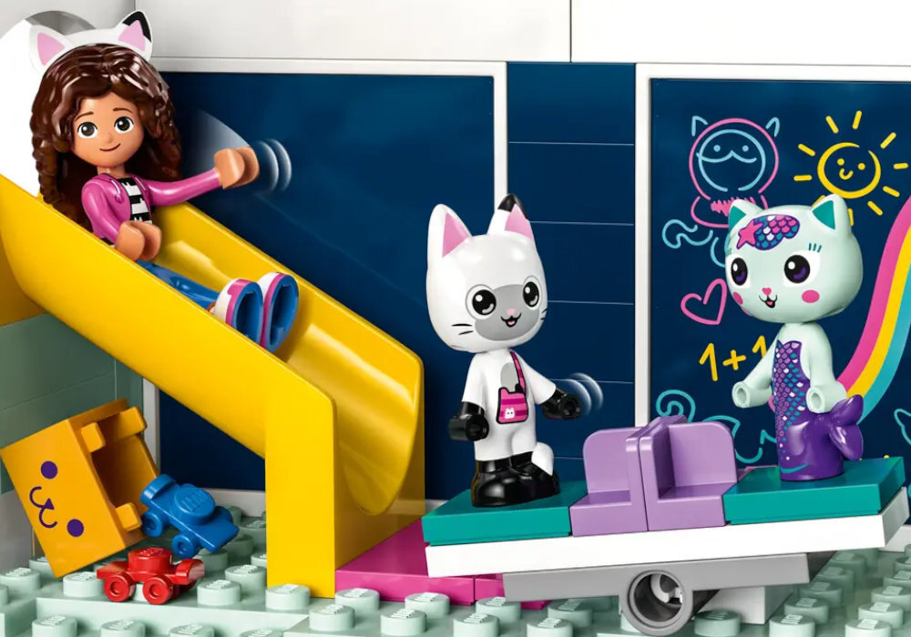 LEGO 10788 Gabby's Dollhouse Koci domek Gabi zabawa edukacja rozwój wyposażenie kreatywność