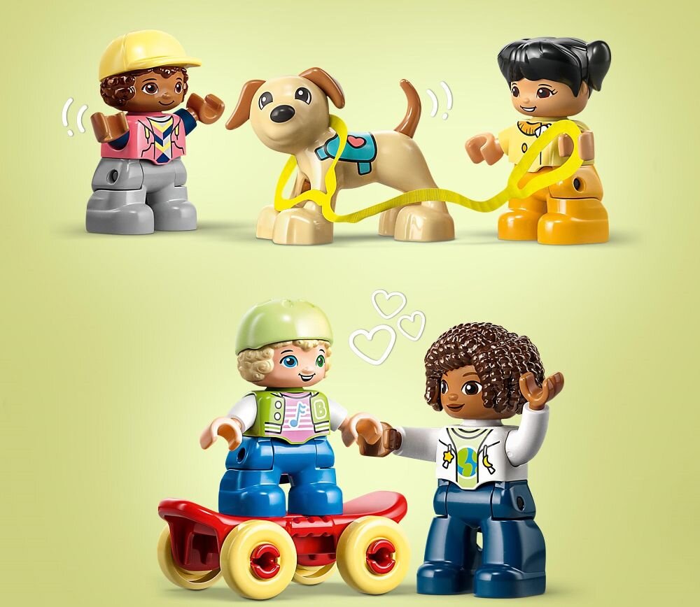 LEGO DUPLO Wymarzony plac zabaw 10991 klocki elementy zabawa łączenie figurki akcesoria figurka zestaw