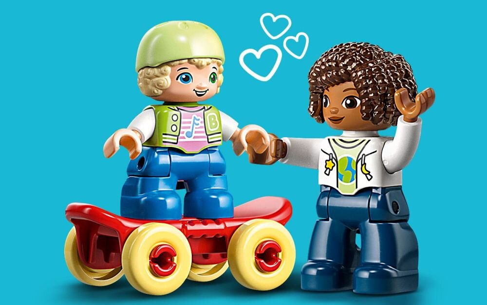 LEGO DUPLO Wymarzony plac zabaw 10991 klocki elementy zabawa łączenie figurki akcesoria figurka zestaw