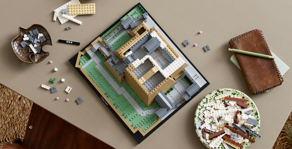 LEGO ARCHITECTURE BLOCKS HIMEJI CASTLE 21060 реалістичні елементи деталей