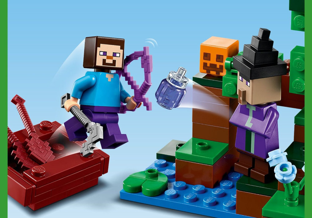LEGO 21248 Minecraft Dyniowa farma zabawa edukacja rozwój wyposażenie kreatywność