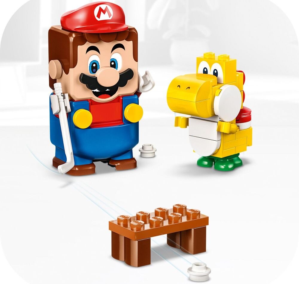 LEGO Super Mario Piknik w domu Mario — zestaw rozszerzający 71422 klocki elementy zabawa łączenie figurki akcesoria figurka zestaw