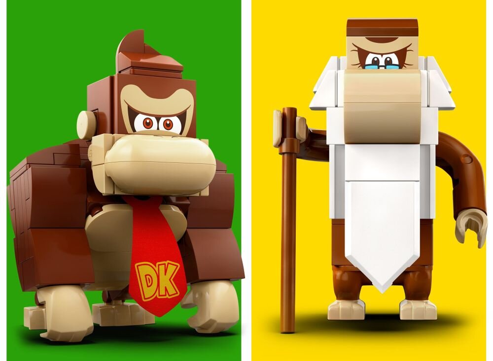 LEGO Super Mario Domek na drzewie Donkey Konga zestaw rozszerzający 71424 klocki elementy zabawa łączenie figurki akcesoria figurka zestaw