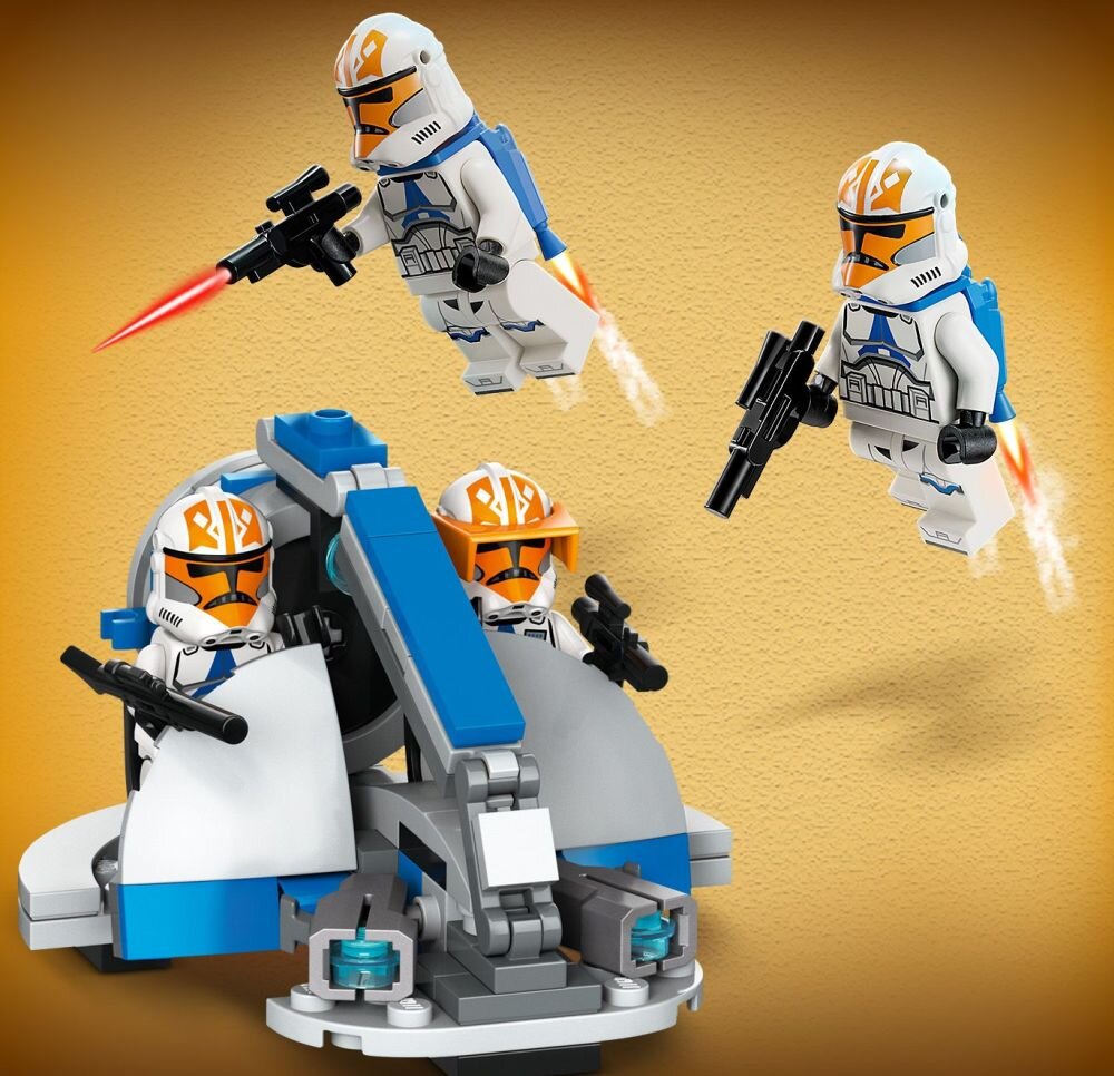 LEGO Star Wars Zestaw bitewny z 332. oddziałem klonów Ahsoki 75359  klocki elementy zabawa łączenie figurki akcesoria figurka zestaw   