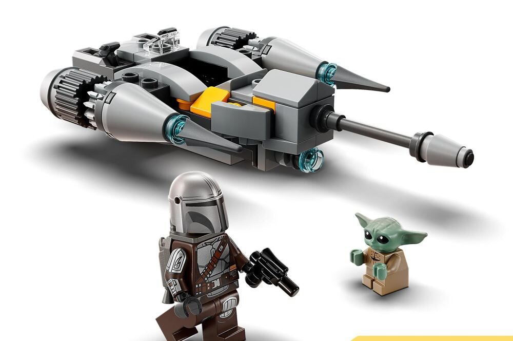 LEGO Star Wars Myśliwiec N-1 Mandalorianina w mikroskali 75363    klocki elementy zabawa łączenie figurki akcesoria figurka zestaw   