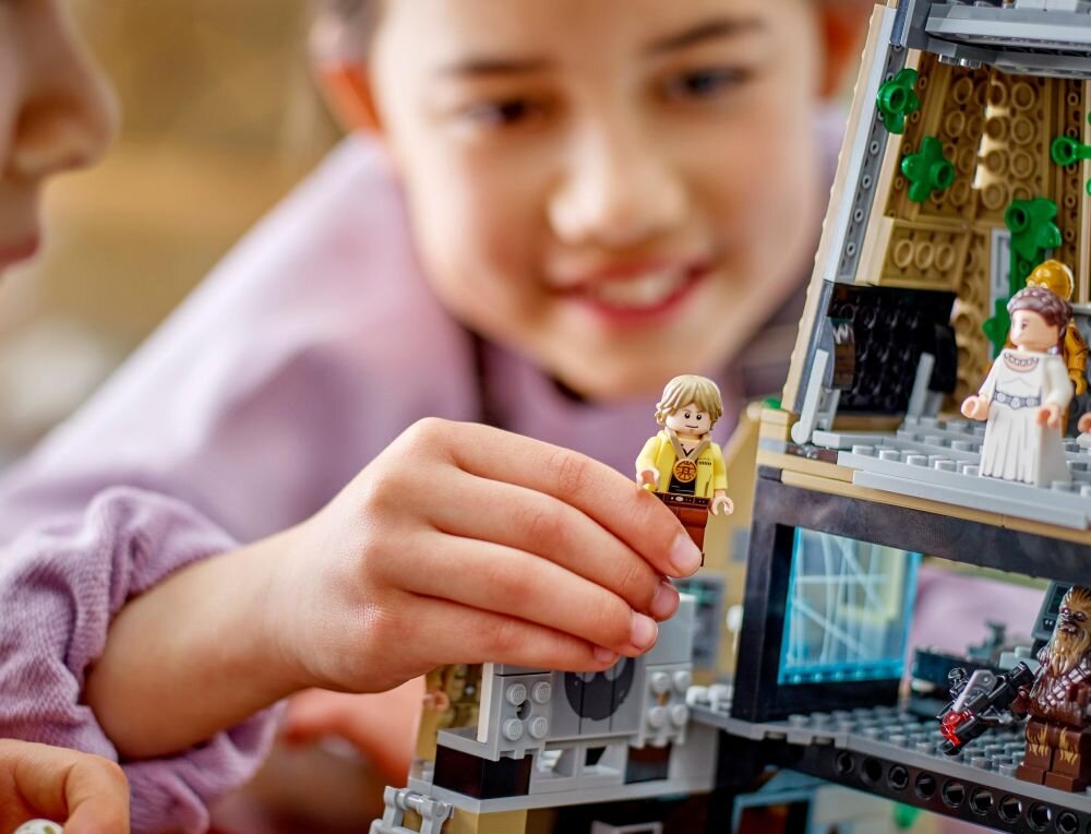 LEGO Star Wars Baza Rebeliantów na Yavin 4 75365 klocki elementy zabawa łączenie figurki akcesoria figurka zestaw