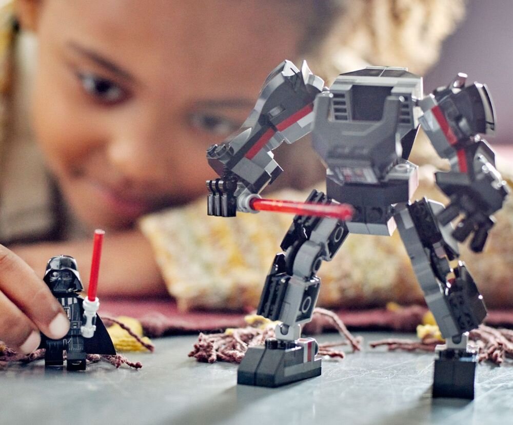 LEGO Star Wars Mech Dartha Vadera 75368 klocki elementy zabawa łączenie figurki akcesoria figurka zestaw