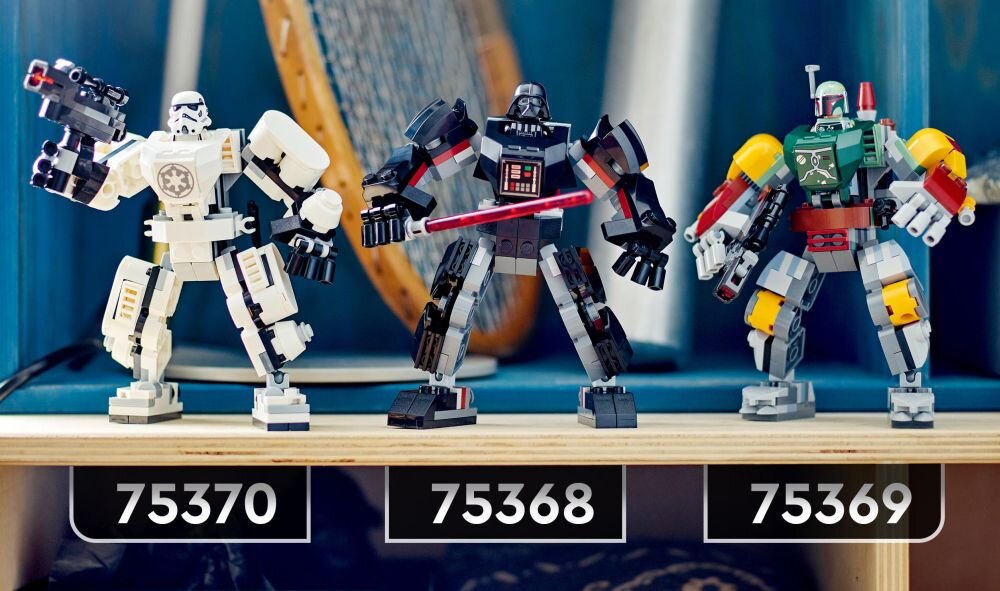 LEGO Star Wars Mech Dartha Vadera 75368 klocki elementy zabawa łączenie figurki akcesoria figurka zestaw