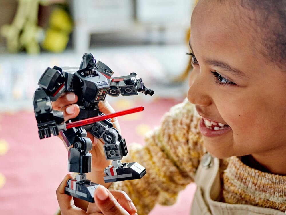 LEGO Star Wars Mech Dartha Vadera 75368 klocki elementy zabawa łączenie figurki akcesoria figurka zestaw