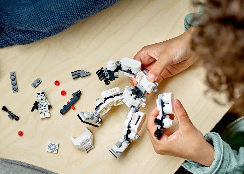 LEGO Star Wars Mech Szturmowca 75370    klocki elementy zabawa łączenie figurki akcesoria figurka zestaw 