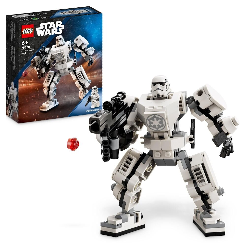 LEGO Star Wars Mech Szturmowca 75370    klocki elementy zabawa łączenie figurki akcesoria figurka zestaw 