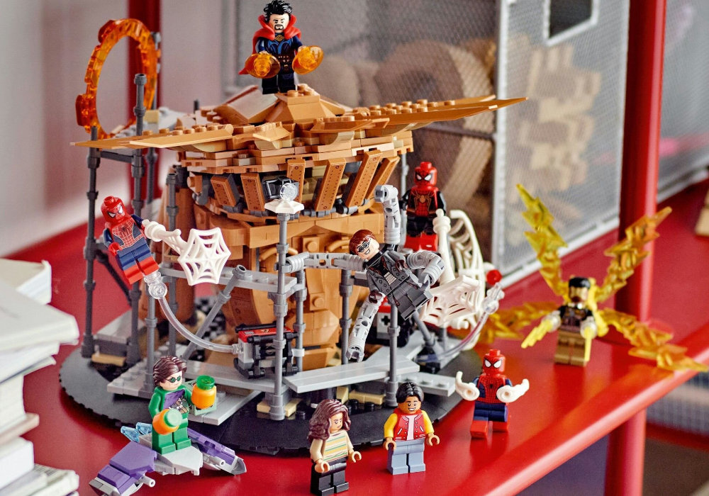 LEGO 76261 Marvel Ostateczne starcie Spider-Mana zabawa edukacja rozwój wyposażenie kreatywność