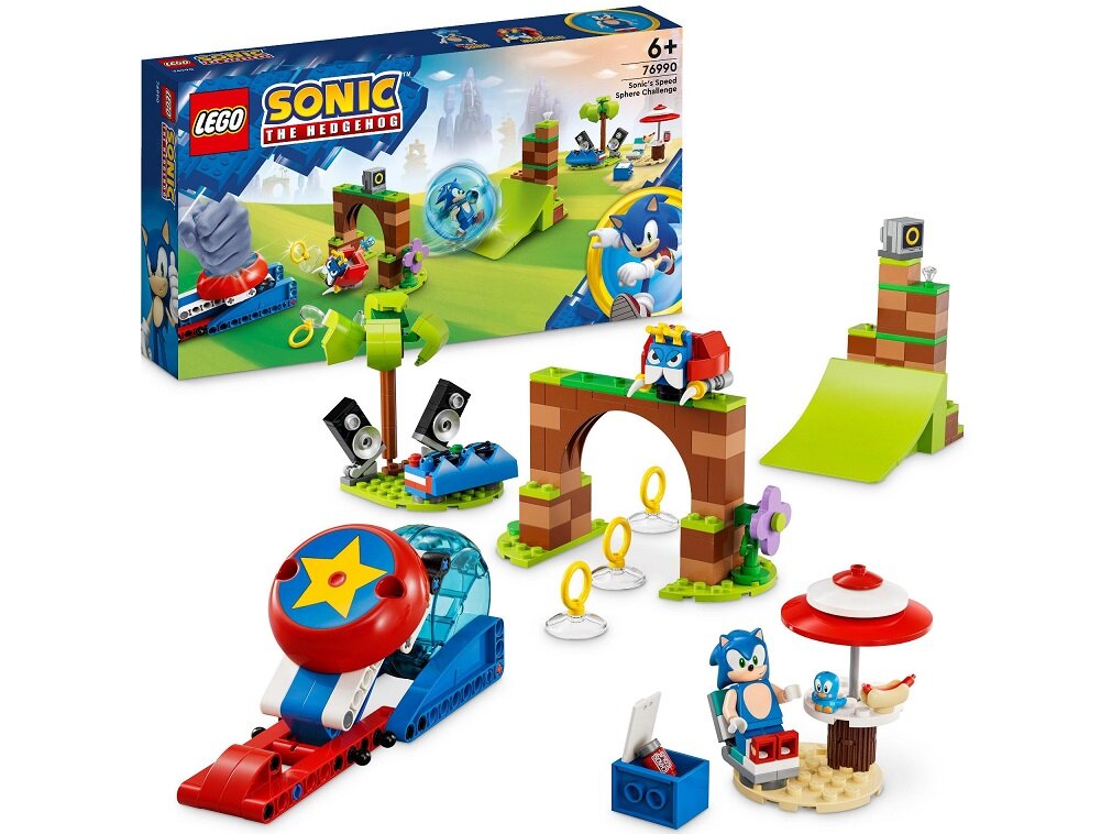LEGO Sonic the Hedgehog Sonic — wyzwanie z pędzącą kulą 76990 dziecko kreatywność zabawa nauka rozwój klocki figurki minifigurki jakość tradycja konstrukcja nauka wyobraźnia role jakość bezpieczeństwo wyobraźnia budowanie pasja hobby funkcje instrukcja aplikacja LEGO Builder