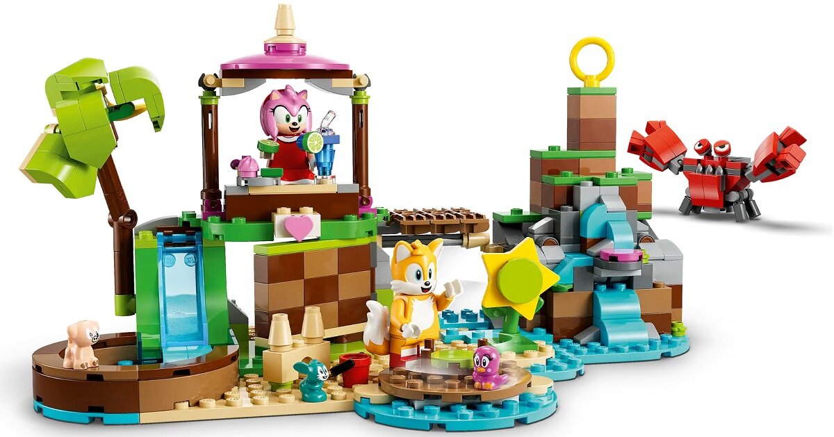 LEGO Sonic the Hedgehog Wyspa dla zwierząt Amy 76992 dziecko kreatywność zabawa nauka rozwój klocki figurki minifigurki jakość tradycja konstrukcja nauka wyobraźnia role jakość bezpieczeństwo wyobraźnia budowanie pasja hobby funkcje instrukcja aplikacja LEGO Builder
