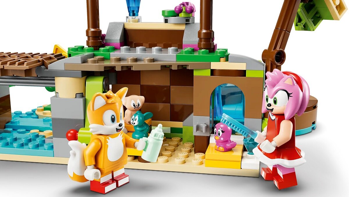 LEGO Sonic the Hedgehog Wyspa dla zwierząt Amy 76992 dziecko kreatywność zabawa nauka rozwój klocki figurki minifigurki jakość tradycja konstrukcja nauka wyobraźnia role jakość bezpieczeństwo wyobraźnia budowanie pasja hobby funkcje instrukcja aplikacja LEGO Builder