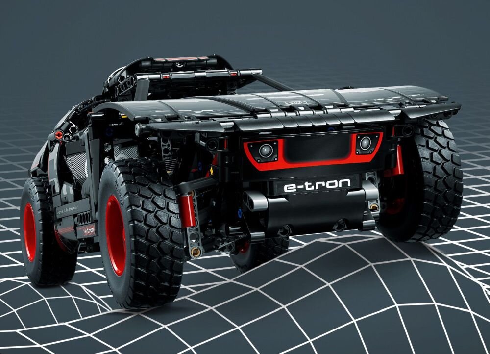 LEGO Technic Audi RS Q e-tron 42160 klocki elementy zabawa łączenie figurki akcesoria figurka zestaw