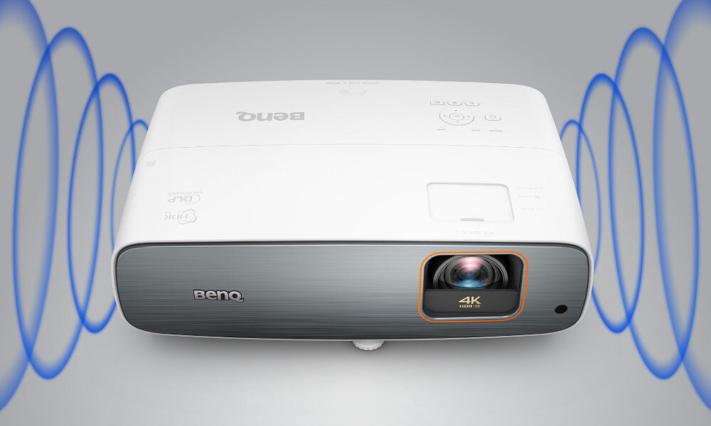 Projektor BENQ TK860 dźwięk audio głośniki