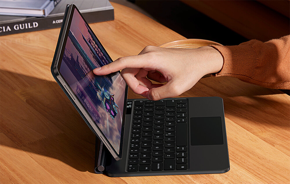Etui na iPad Pro / iPad Air BASEUS Brilliance - etui na stole z tabletem, komfort pisanie sterowanie regulacja