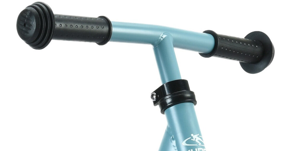 Rowerek biegowy HUDORA Classic Balance Bike Niebieski kierownica wygodna regulowana w zakresie 50-58 cm standardowe uchwyty antyposlizgowa powloka