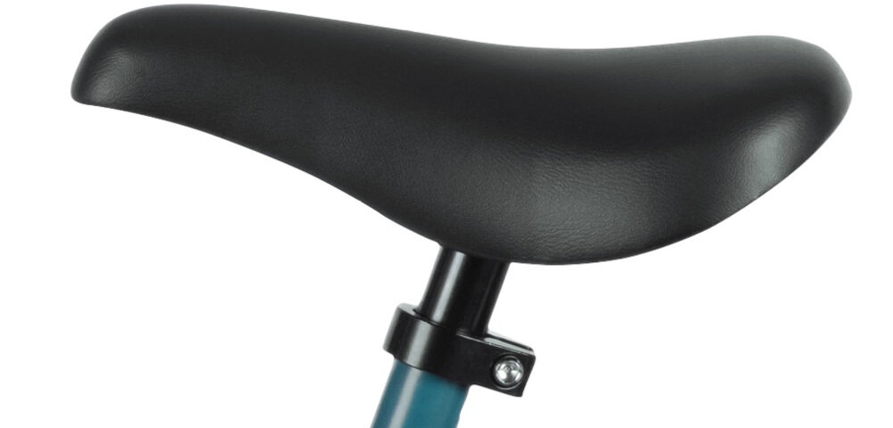 Rowerek biegowy HUDORA Classic Balance Bike Niebieski regulacja wysokosci siodelka w zakresie 30-42 cm minimalne ryzyko wystepowania otarc ergonomiczna forma miekkie wykonczenie siedziska