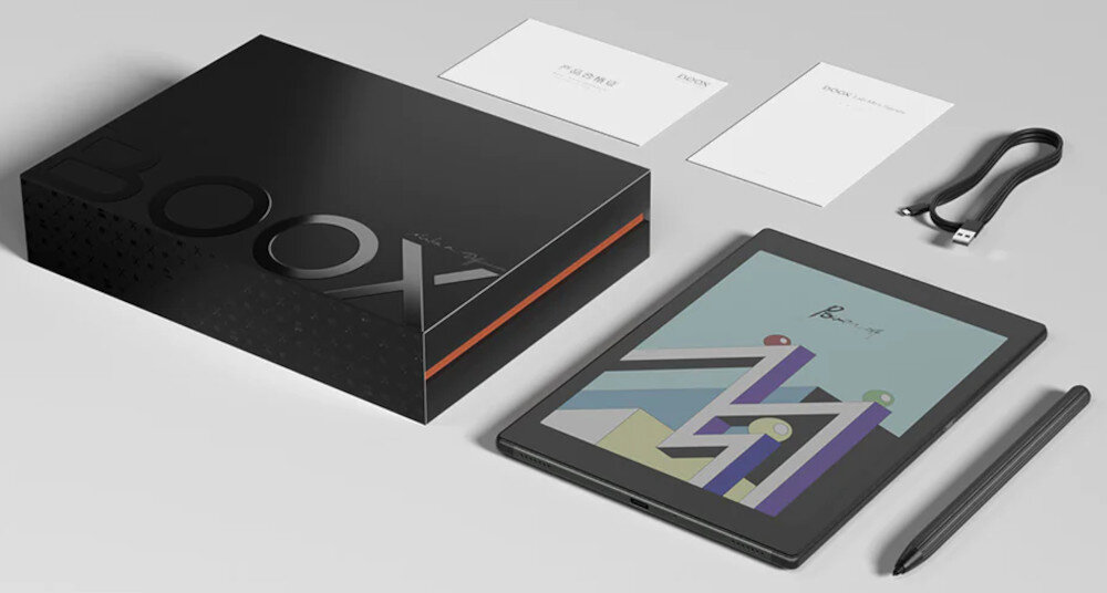 Czytnik E-Booków ONYX Boox Tab Mini C Czarny opakowanie zestaw zawartość