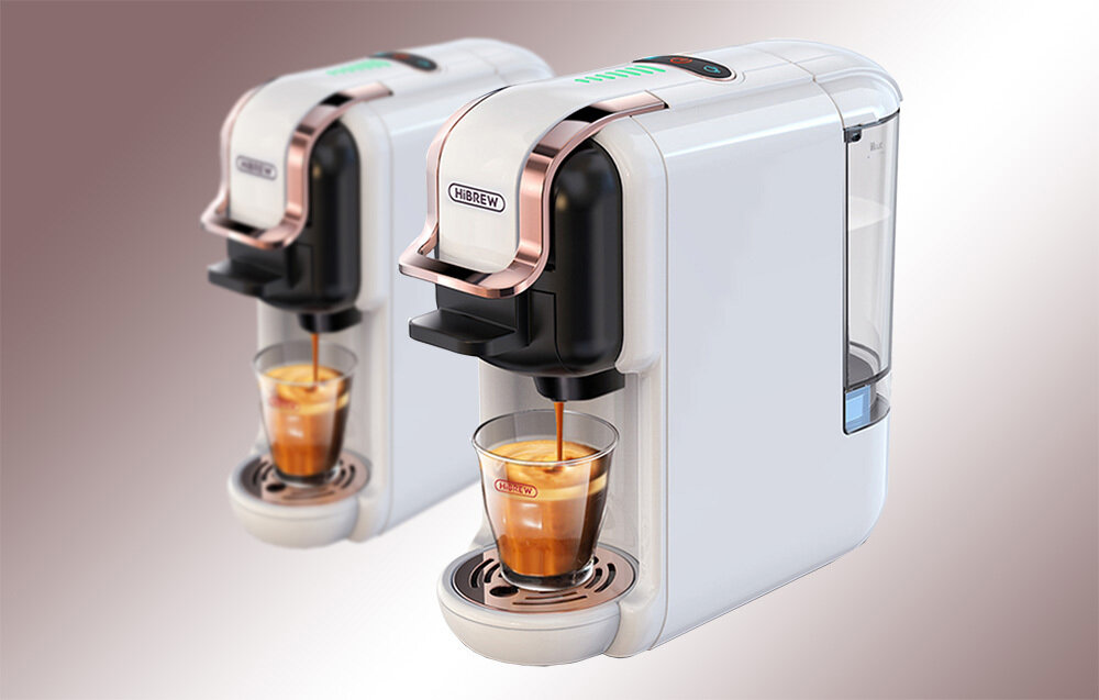 Ekspres HIBREW H2B 5w1 Biały kawa mrozona mozliwosci