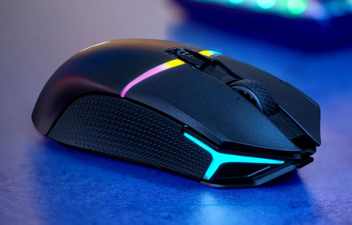 Mysz CORSAIR Nightsabre Wireless podświetlenie oprogramowanie