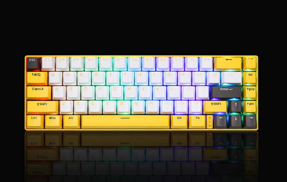 Klawiatura MOTOSPEED Dla graczy Anti-ghosting Podświetlenie RGB tryby podświetlenia Mechaniczna wytrzymała