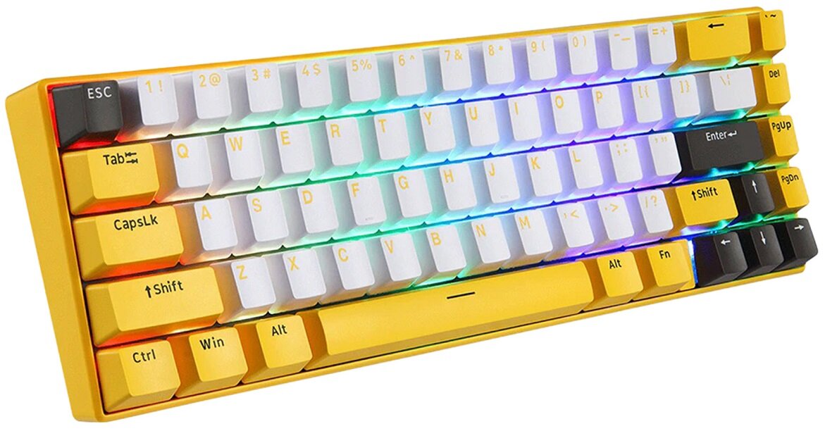 Klawiatura MOTOSPEED Dla graczy Anti-ghosting Podświetlenie RGB tryby podświetlenia Mechaniczna wytrzymała