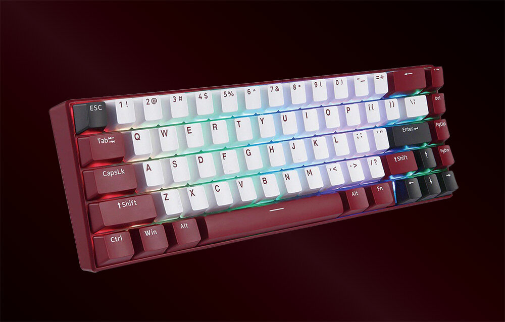 Klawiatura MOTOSPEED Dla graczy Anti-ghosting Podświetlenie RGB tryby podświetlenia Mechaniczna wytrzymała